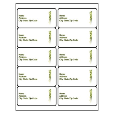 Tech Shipping Label, 10 per sheet