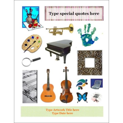 Creative Expressions Clear Sticker Project Paper