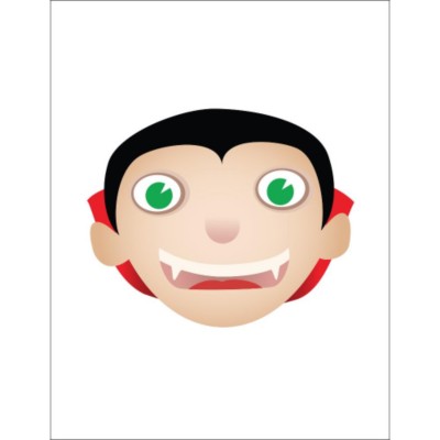 Dracula Window Decal