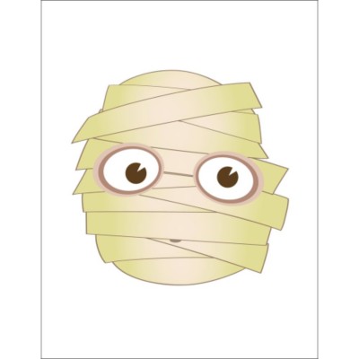 Mummy Window Decal