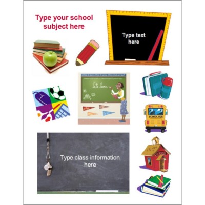 Class Photos & Fun Sticker Project Paper