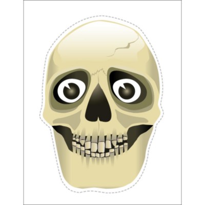 Skull Sticker Paper