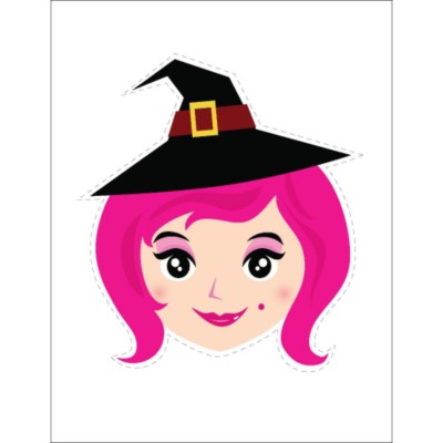 Witch Sticker Paper