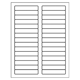 Avery File Folder Labels Template 5366