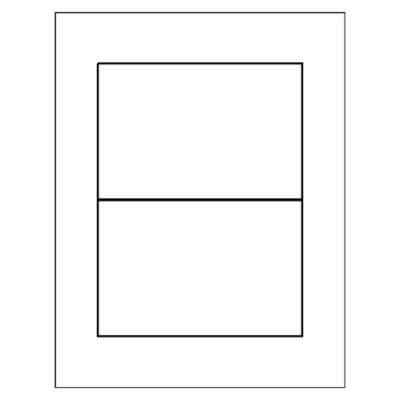 Postcard - Wide, 2 per sheet, 5389
