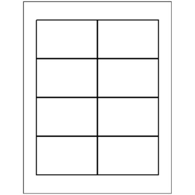 Name Badge Insert, 8 per sheet, 5390