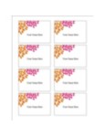Templates - Wedding Shower Pink & Orange Flowers Name ...