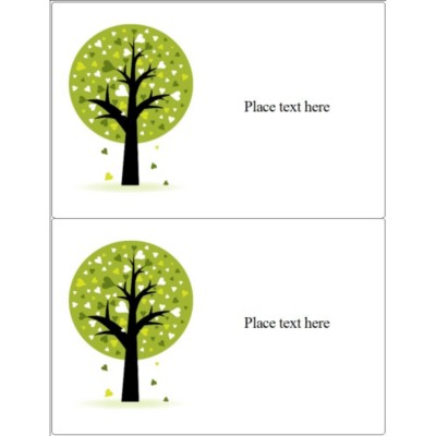 Love a Tree Label, 2 per sheet
