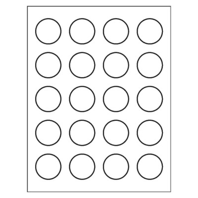 Mailing Seal, 20 per sheet, 5732