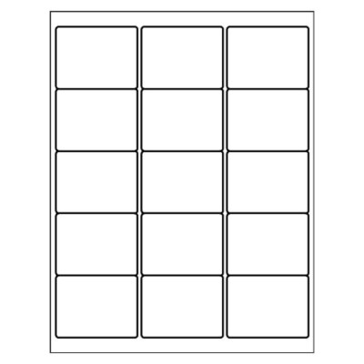 ID Label, 15 per sheet