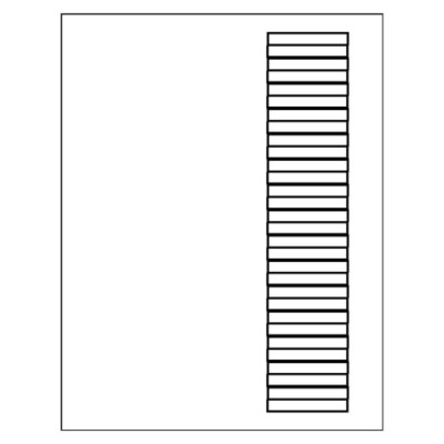 Sheet Protector Dividers, 5 Tab