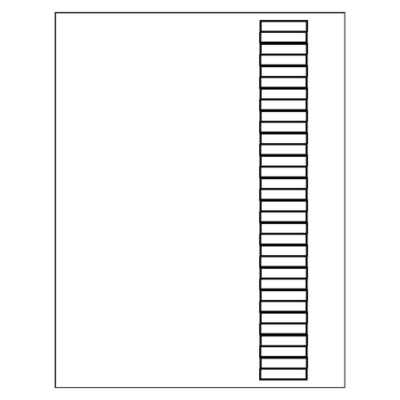 Sheet Protector Dividers, 8 Tab