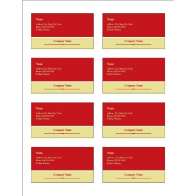 Simple Blocks Adhesive Pocket Inserts, 8 per sheet