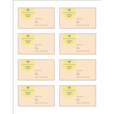 Blue Bird Design Adhesive Pocket Inserts, 8 per sheet