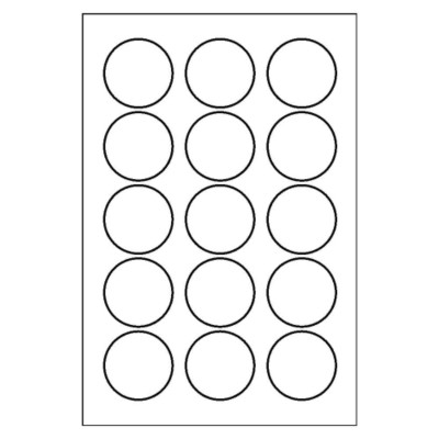 Mailing Seal, 15 per sheet, 5248