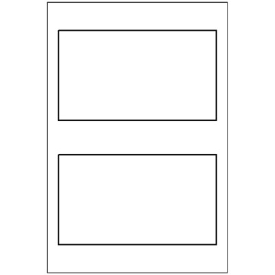 Multi-Use Label, 2 per 4x6 sheet, 5444