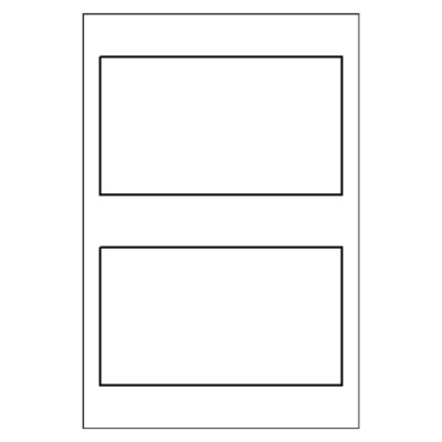 Color ID Label, 2 per 4x6 sheet