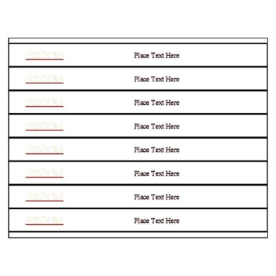Celebration Binder Spine Inserts, for 1 inch binders
