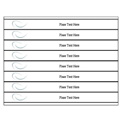 Ellipse Binder Spine Inserts, for 1 inch binders