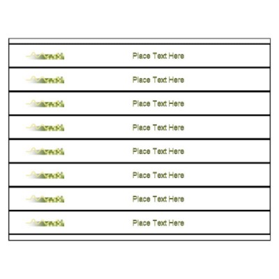Tech Binder Spine Inserts, for 1" binders