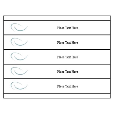 Ellipse Binder Spine Inserts, for 1 1/2 inch binders