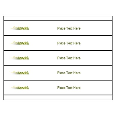 Tech Binder Spine Inserts, for 1 1/2" binders