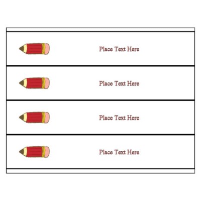 School Binder Spine Inserts, for 2" binders