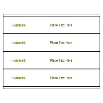 Tech Binder Spine Inserts, for 2" binders