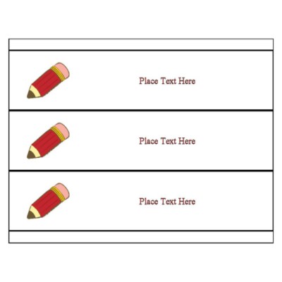 School Binder Spine Inserts, for 3" binders