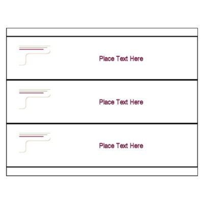 Lines Design Binder Spine Inserts, for 3 inch binders