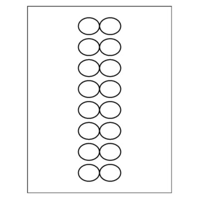 Style Edge Dividers, 8 Tab