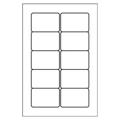 Multi-Use Label, 10 per 4x6 sheet, 5434