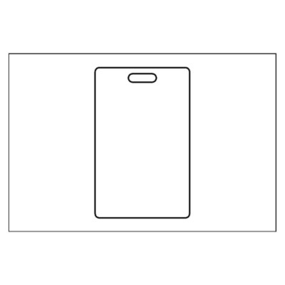 Access Control ID Label 1 per 4x6 sheet, 2993