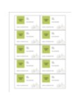 Templates - Grey Bicycle Business Cards, 10 per sheet | Avery