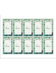 Templates - In Memory Business Card, Tall, 10 per sheet ...