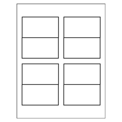Folded Business Cards on For Answers About Avery Folded Business Card   Wide  4 Per Sheet