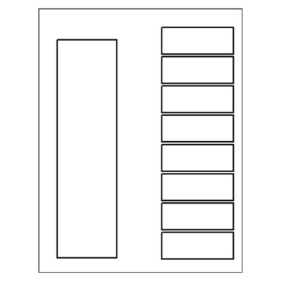 Ready Index TOC Dividers 8-Tab Easy Edit