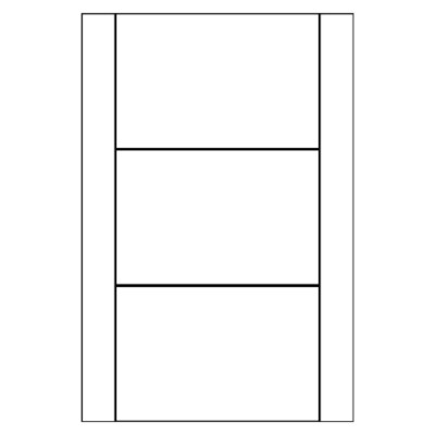 Multi-Use Labels, 3 per 4x6 sheet, 2222