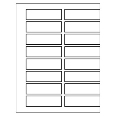 Double-Column Ready Index TOC Dividers, 16-Tab, DOC file for Microsoft Word all versions