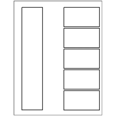 Ready Index TOC Dividers, 5-Tab, color, DOC file for Microsoft Word all versions