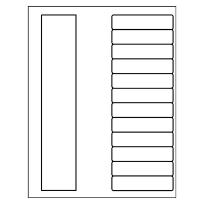 Ready Index TOC Dividers, Jan-Dec, black & white, Quick-fill template for Microsoft Word version 2002-2007