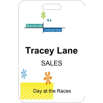 Summer Event Name Badge, 3 per sheet, 74554