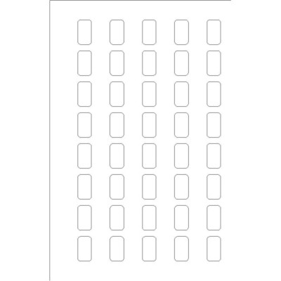Index Maker Easy Apply Mini Dividers 5.5 x 8.5 DOC file for Microsoft Word all versions