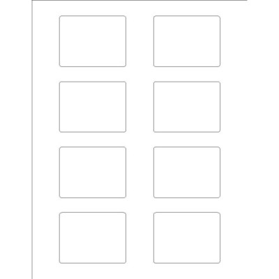 Print-to-the-Edge Storage Labels