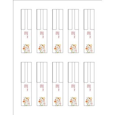 Kids Icons Durable Printable Cord Tags, 10 per sheet