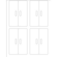 Templates - Printable Bag Topper with Bags, 4 per sheet | Avery