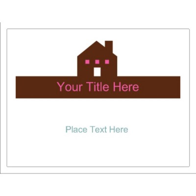Simple Home Removable Window Signage , 1 per sheet