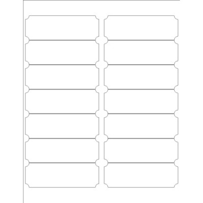 Martha Stewart Home Office with Avery Classic Shape Labels , 14 per sheet