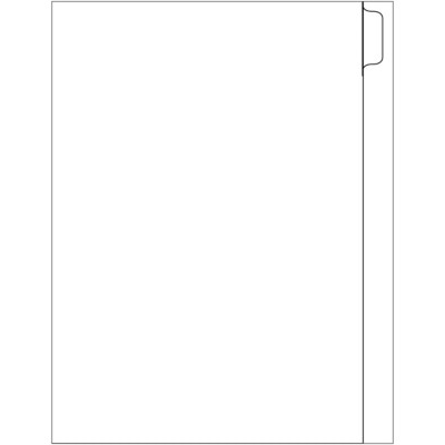 Print-On Dividers, 8-Tab, Portrait
