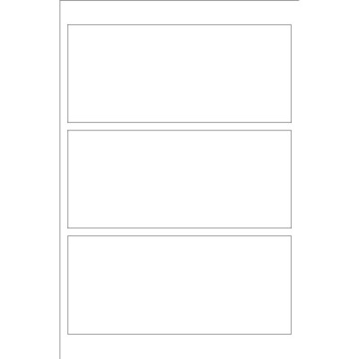 Martha Stewart Home Office with Avery Textured Rectangle Labels, 3 per 4 x 6 sheet